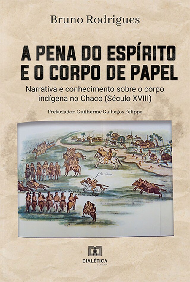 Book cover for A pena do espírito e o corpo de papel