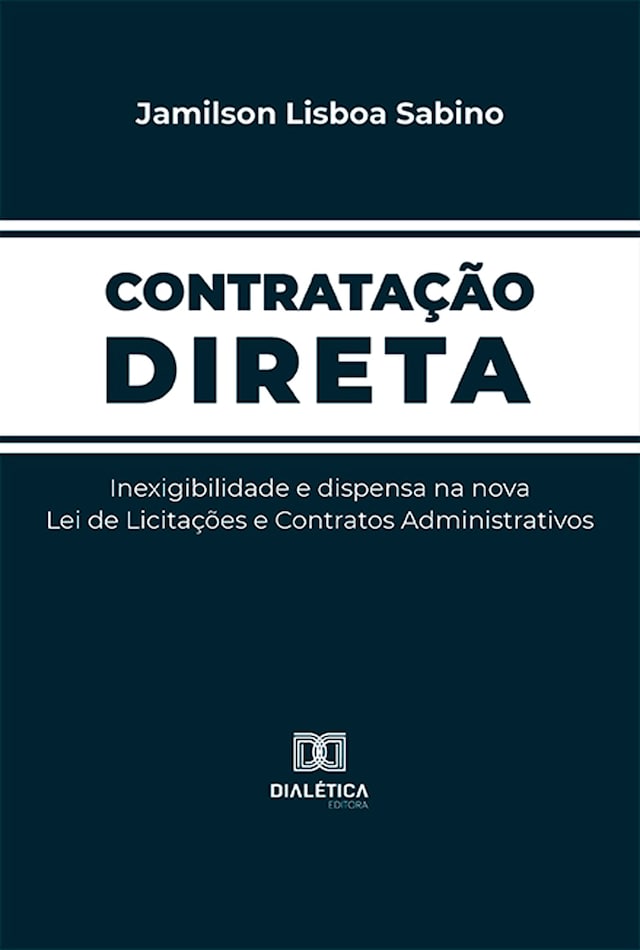 Copertina del libro per Contratação Direta