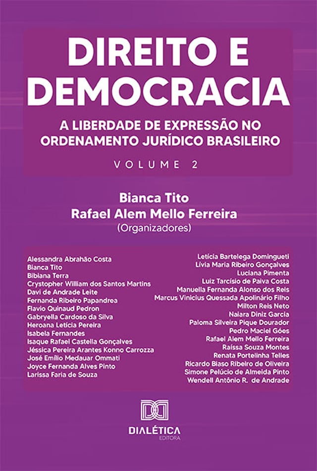 Kirjankansi teokselle Direito e Democracia: