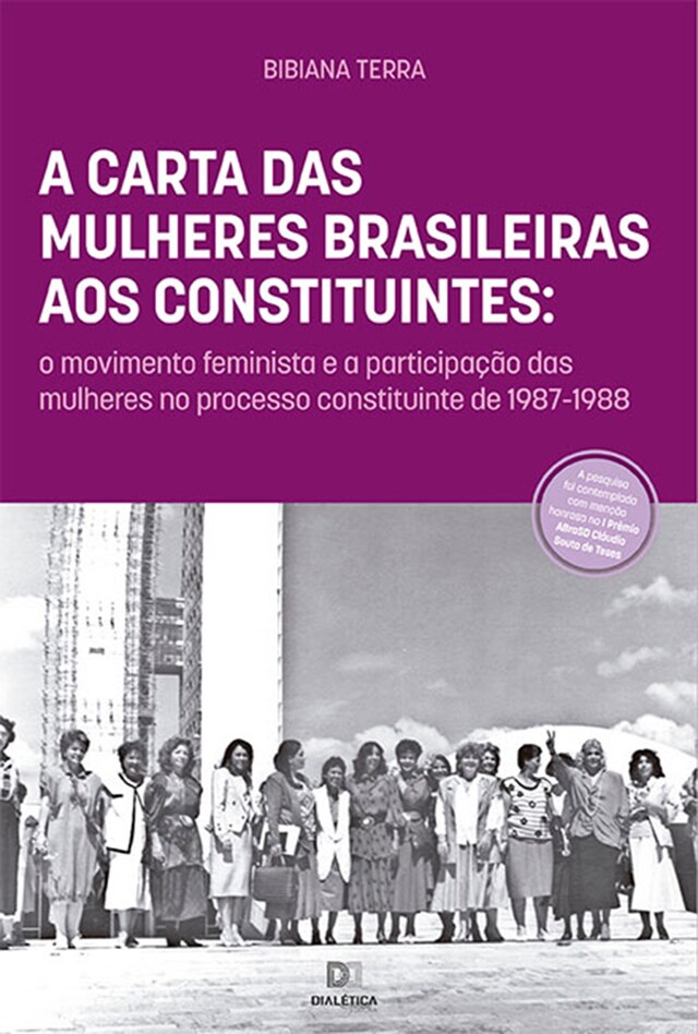 Kirjankansi teokselle A Carta das Mulheres Brasileiras aos Constituintes