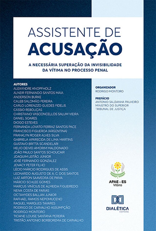 Buchcover für Assistente de acusação