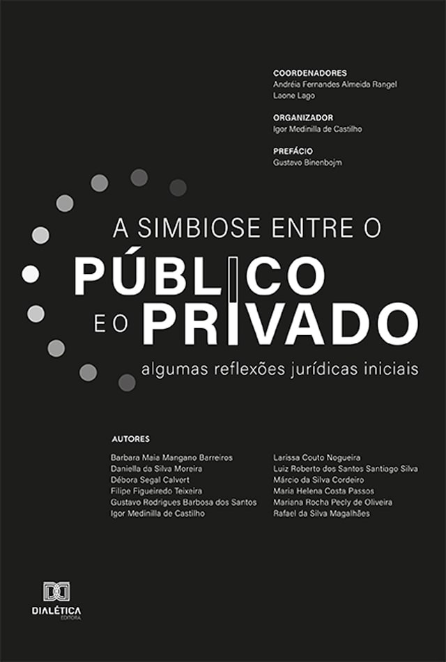 Copertina del libro per Simbiose entre o público e o privado