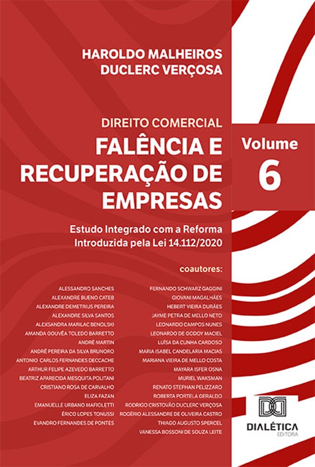 Book cover for Falência e Recuperação de Empresas