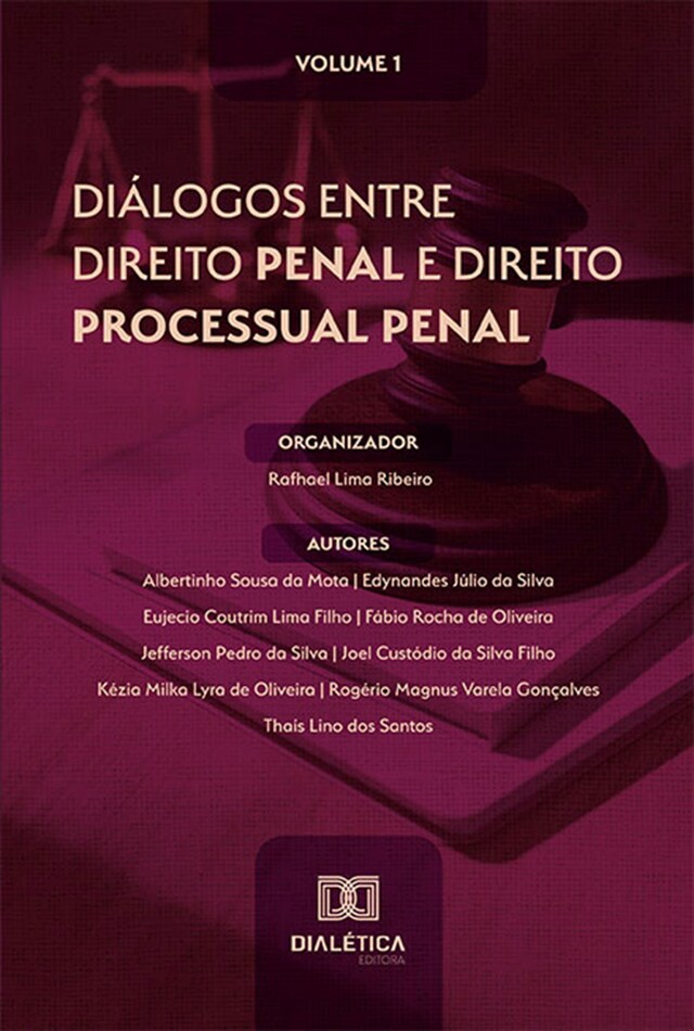 Book cover for Diálogos entre Direito Penal e Direito Processual Penal