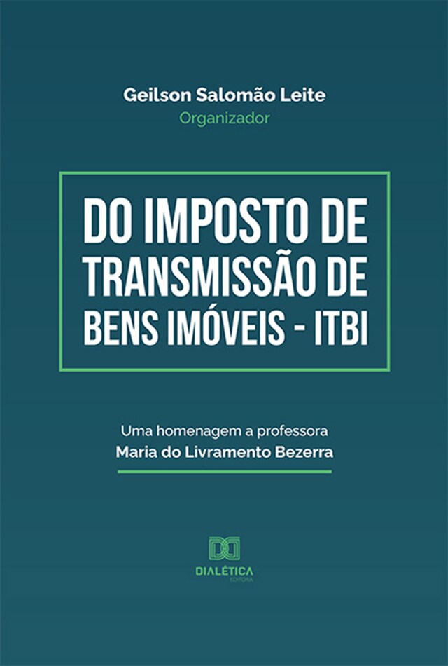 Bokomslag för Do Imposto de Transmissão de Bens Imóveis - ITBI