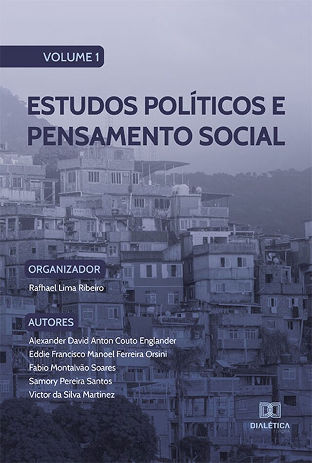 Book cover for Estudos políticos e pensamento social