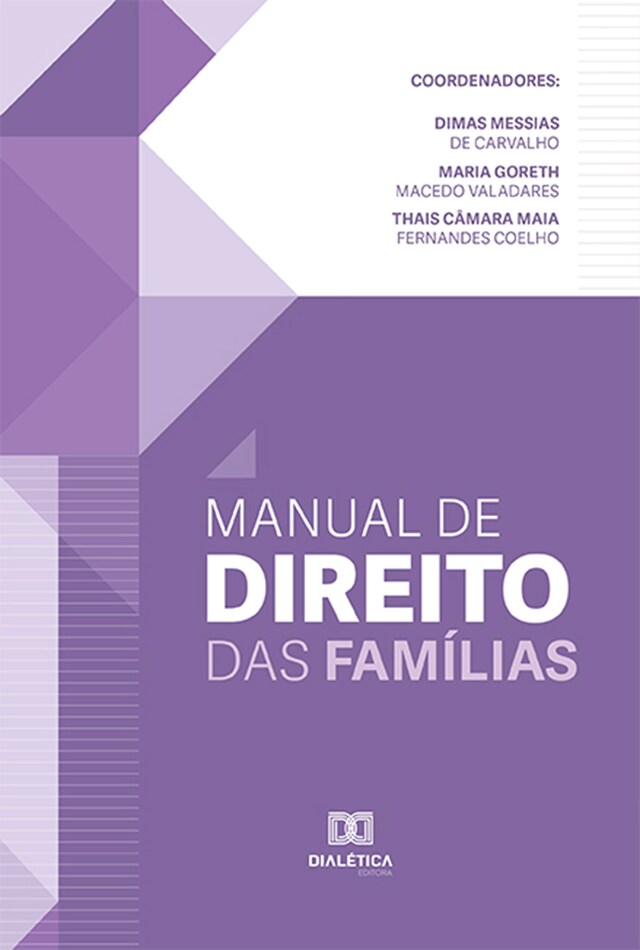 Kirjankansi teokselle Manual de Direito das Famílias