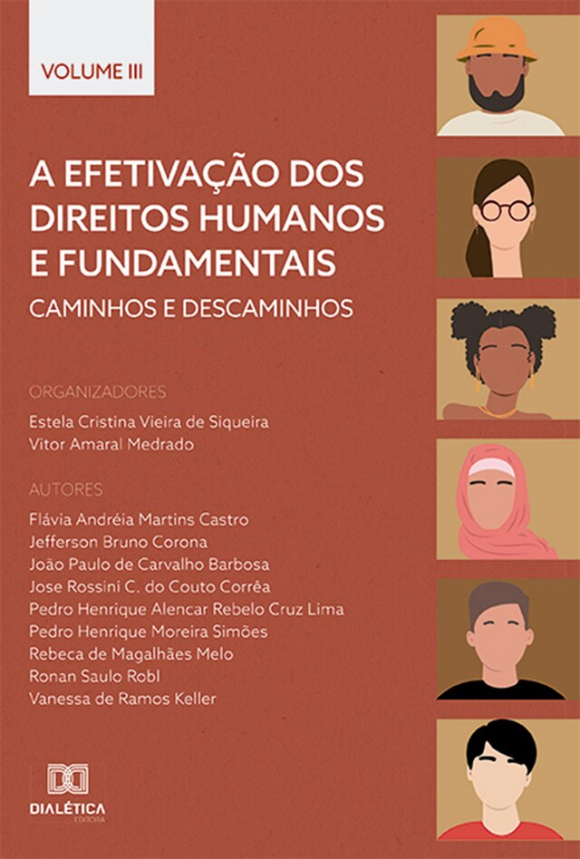 Boekomslag van A efetivação dos Direitos Humanos e Fundamentais