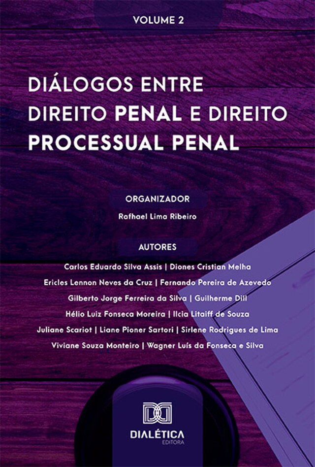 Kirjankansi teokselle Diálogos entre Direito Penal e Direito Processual Penal