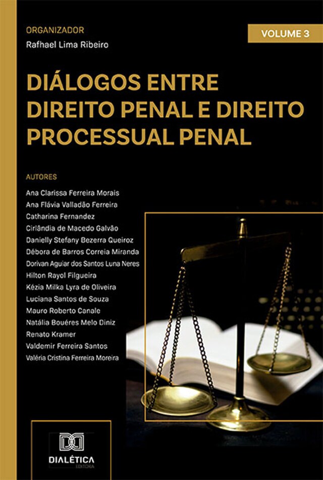 Book cover for Diálogos entre Direito Penal e Direito Processual Penal