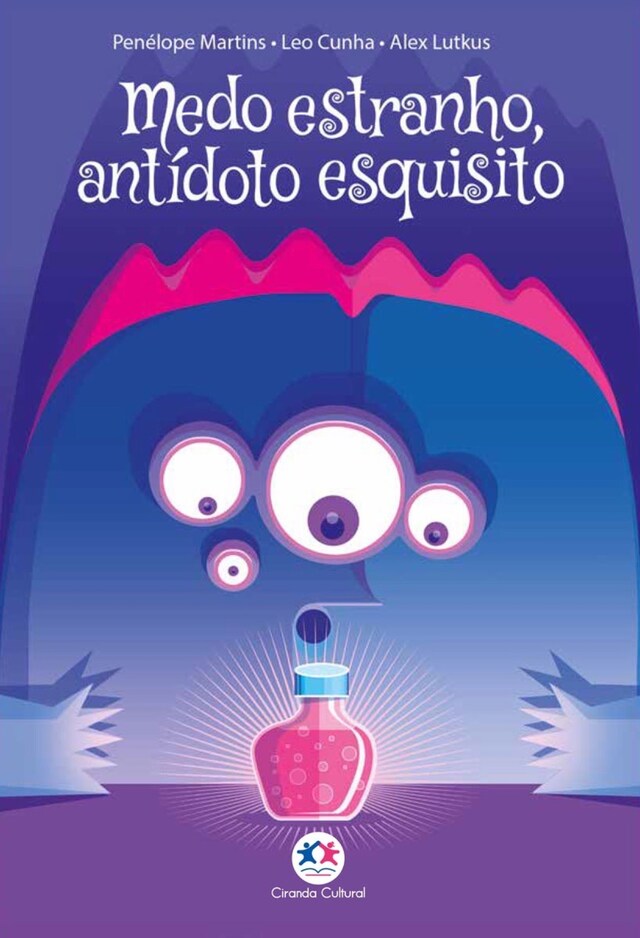 Portada de libro para Medo estranho, antídoto esquisito