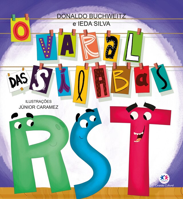 Book cover for O varal das sílabas - R, S e T