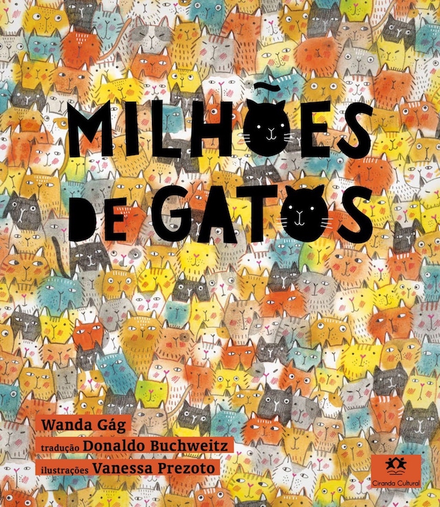 Book cover for Milhões de gatos