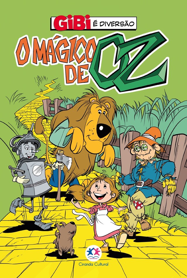 Kirjankansi teokselle O mágico de Oz