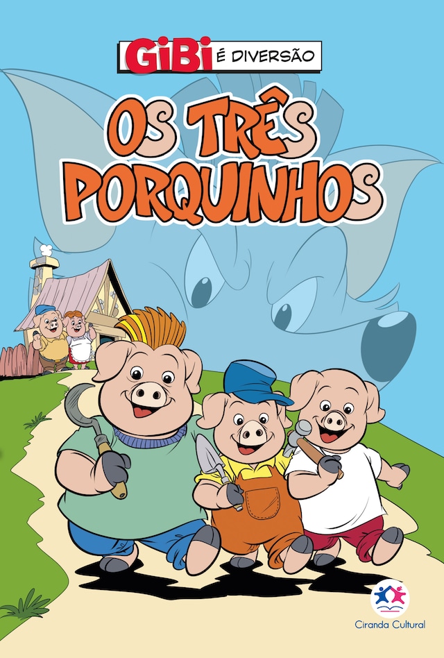 Book cover for Os três porquinhos