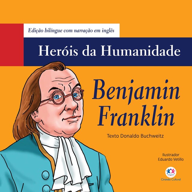 Kirjankansi teokselle Benjamin Franklin