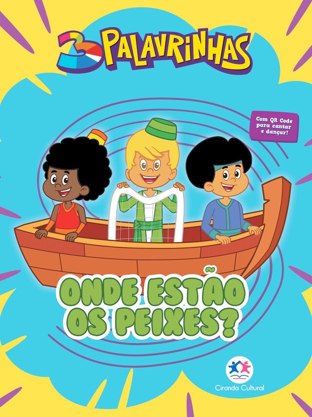 Copertina del libro per 3 Palavrinhas - Onde estão os peixes?