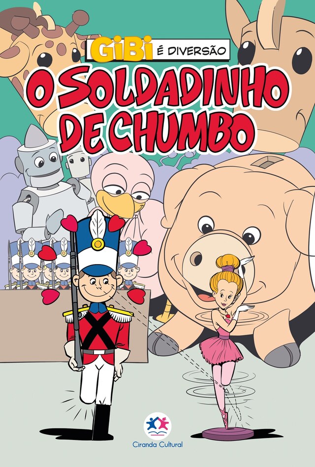 Portada de libro para O soldadinho de chumbo