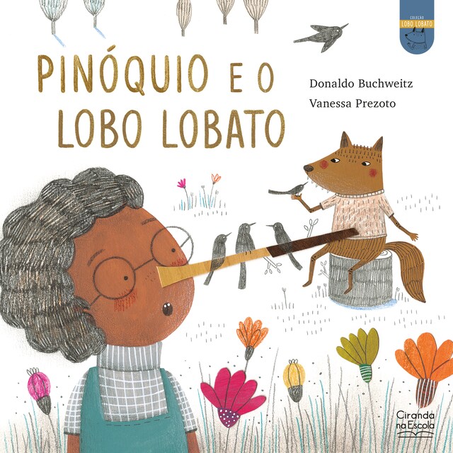 Okładka książki dla Pinóquio e o lobo Lobato