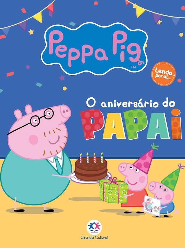 Book cover for Peppa Pig - O aniversário do Papai