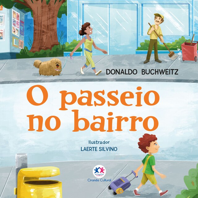 Boekomslag van O passeio no bairro