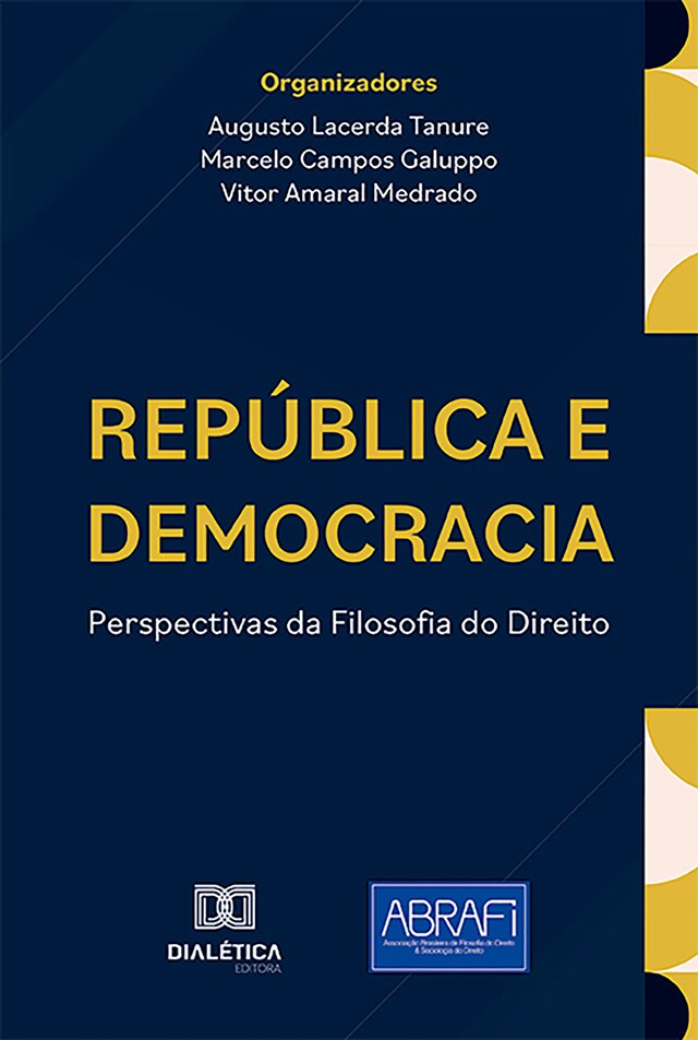 Portada de libro para República e Democracia