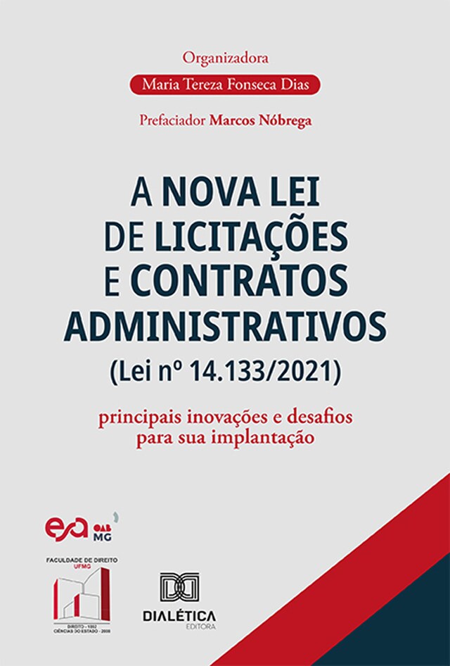 Kirjankansi teokselle A Nova Lei de Licitações e Contratos Administrativos (Lei nº 14.133/2021)