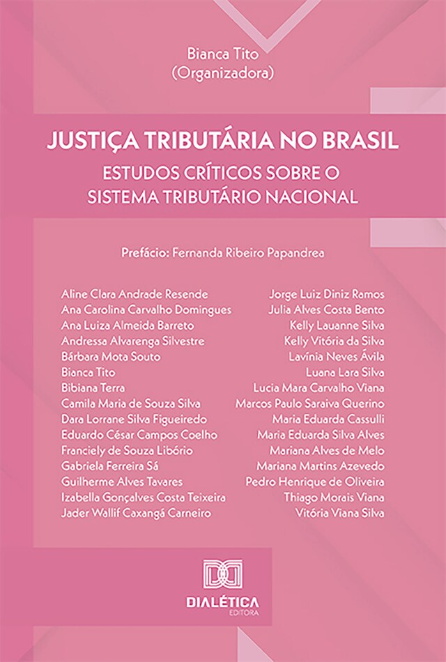 Kirjankansi teokselle Justiça Tributária no Brasil