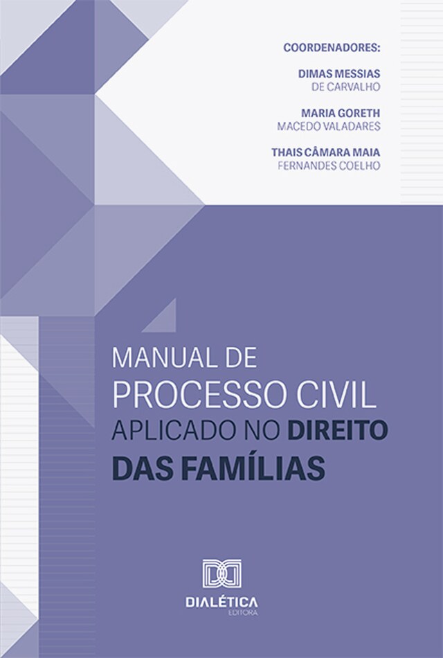 Buchcover für Manual de Processo Civil aplicado no Direito das Famílias