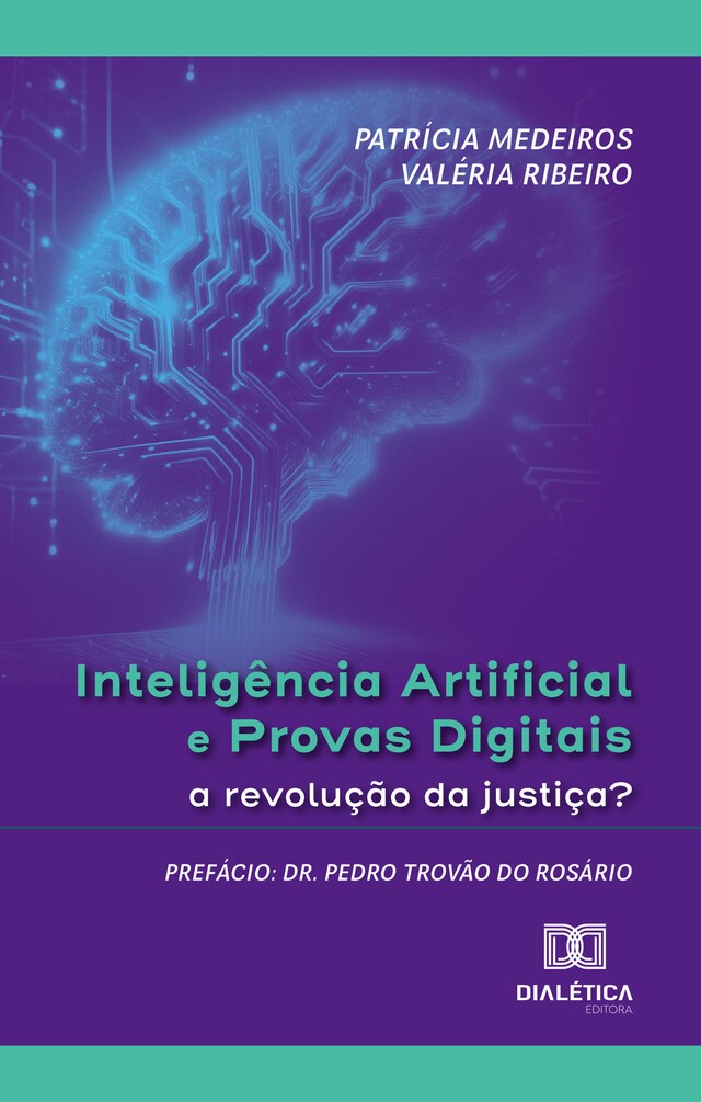 Book cover for Inteligência artificial e provas digitais