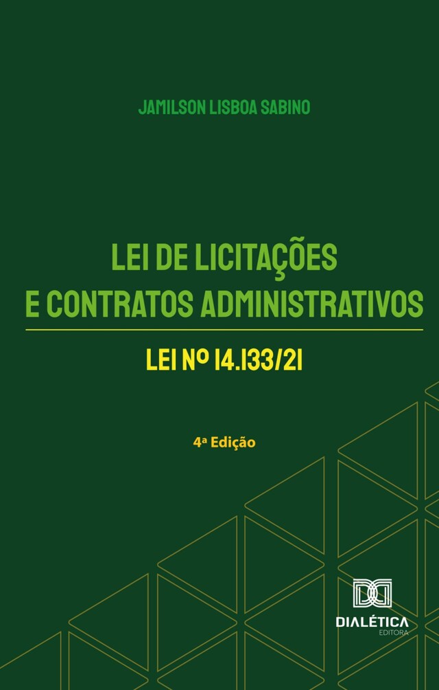 Bokomslag för Lei de Licitações e Contratos Administrativos