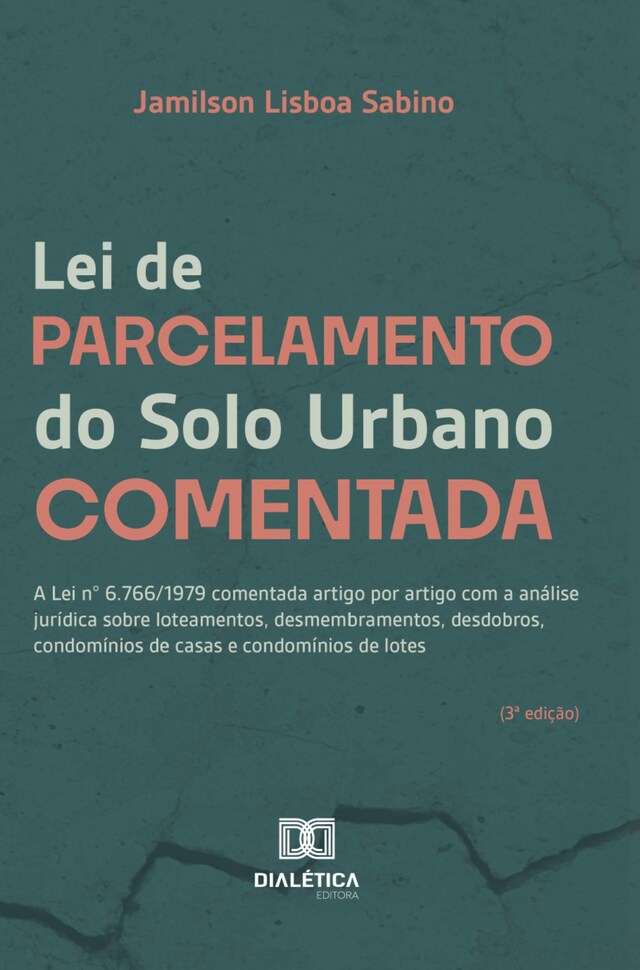 Buchcover für Lei de Parcelamento do Solo Urbano Comentada