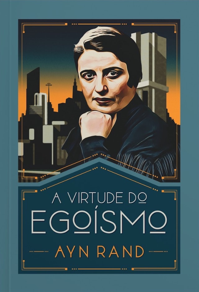 Book cover for A virtude do egoísmo