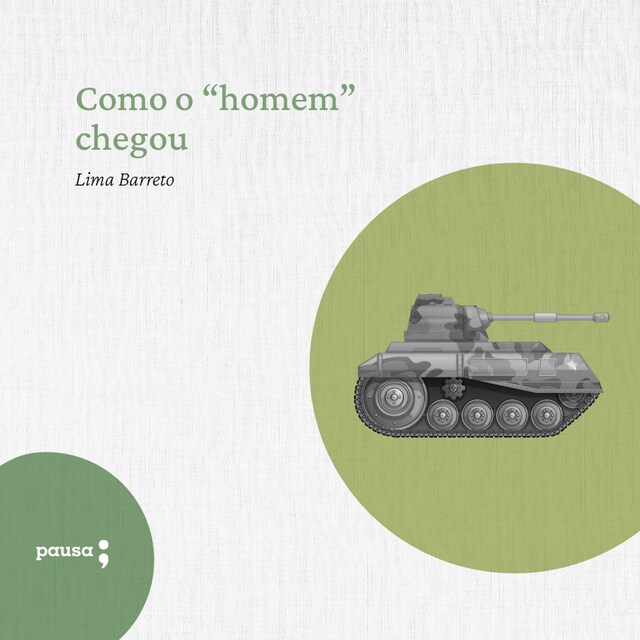 Buchcover für Como o "homem" chegou