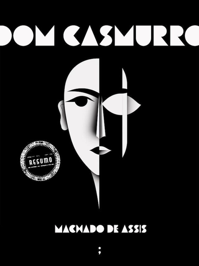 Book cover for Dom Casmurro: um resumo