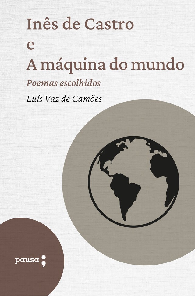 Portada de libro para Inês de Castro e A máquina do mundo - poemas escolhidos