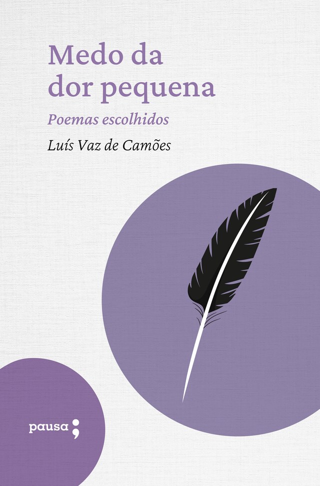 Book cover for Medo da dor pequena - poemas escolhidos