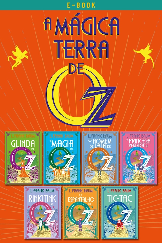 Okładka książki dla Box A mágica Terra de Oz - vol. II