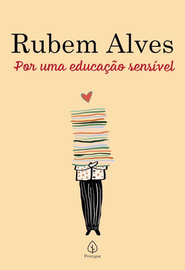 Book cover for Por uma educação sensível