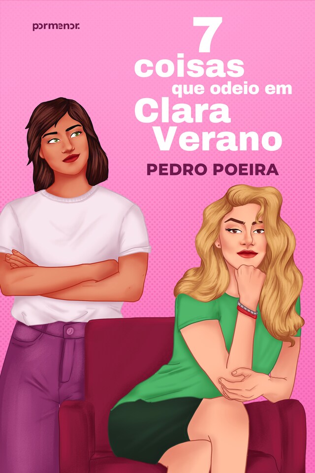 Kirjankansi teokselle 7 coisas que odeio em Clara Verano