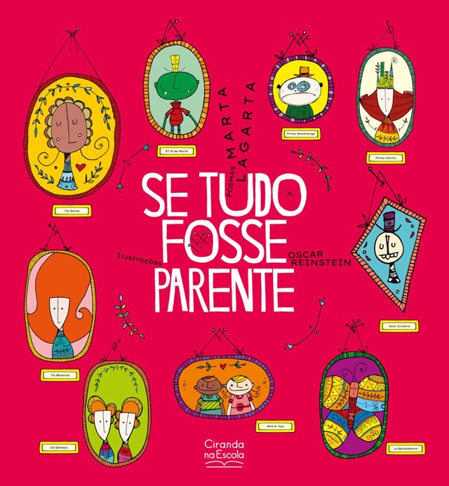 Copertina del libro per Se tudo fosse parente