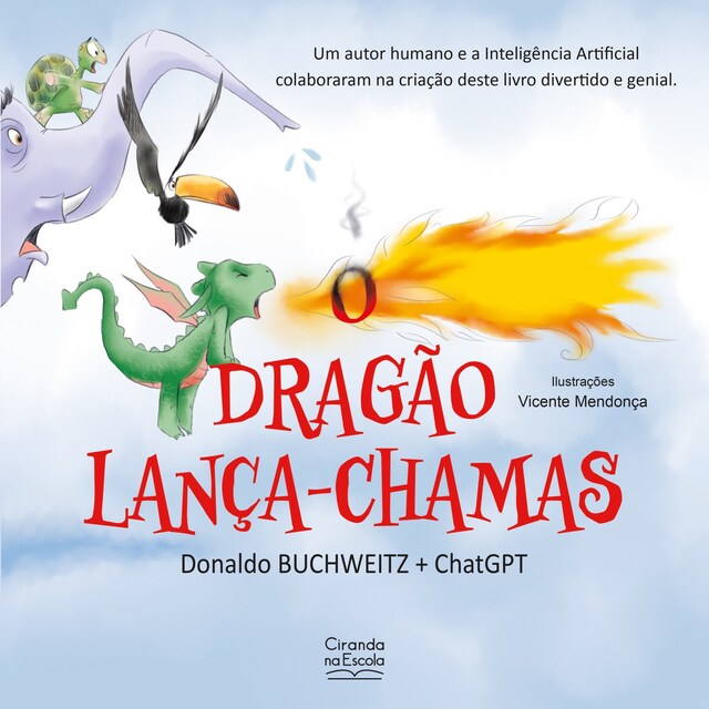 Book cover for O dragão lança-chamas