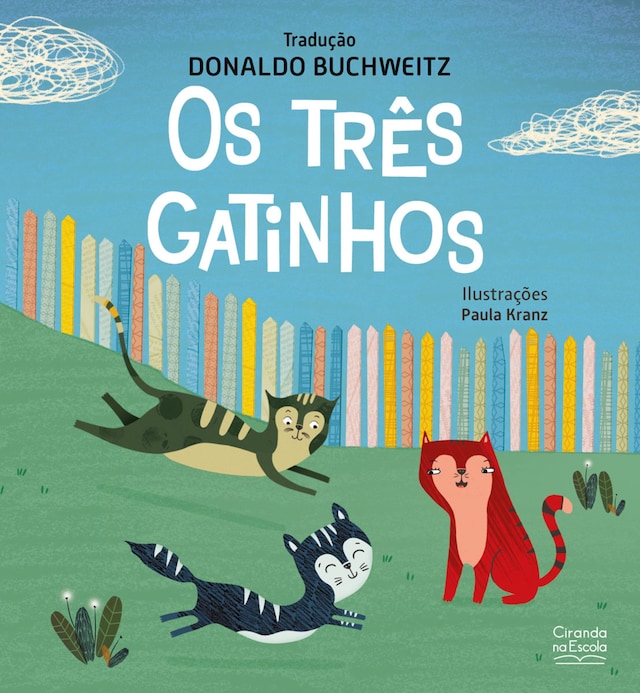 Book cover for Os três gatinhos