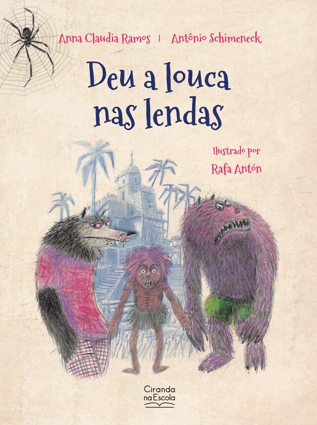 Buchcover für Deu a louca nas lendas