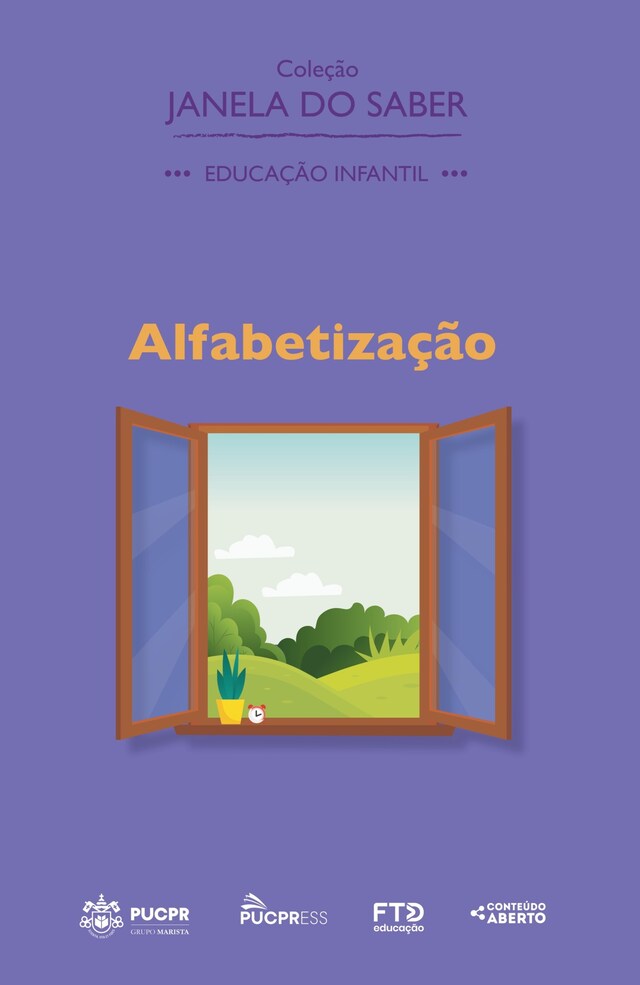 Okładka książki dla Coleção Janela do Saber – Alfabetização