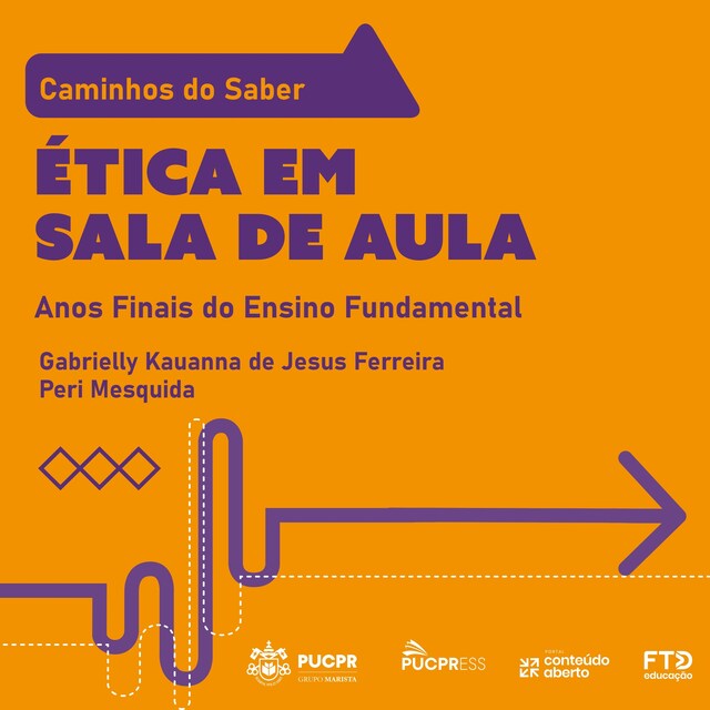 Portada de libro para Coleção Caminhos do Saber – Ética em Sala de Aula