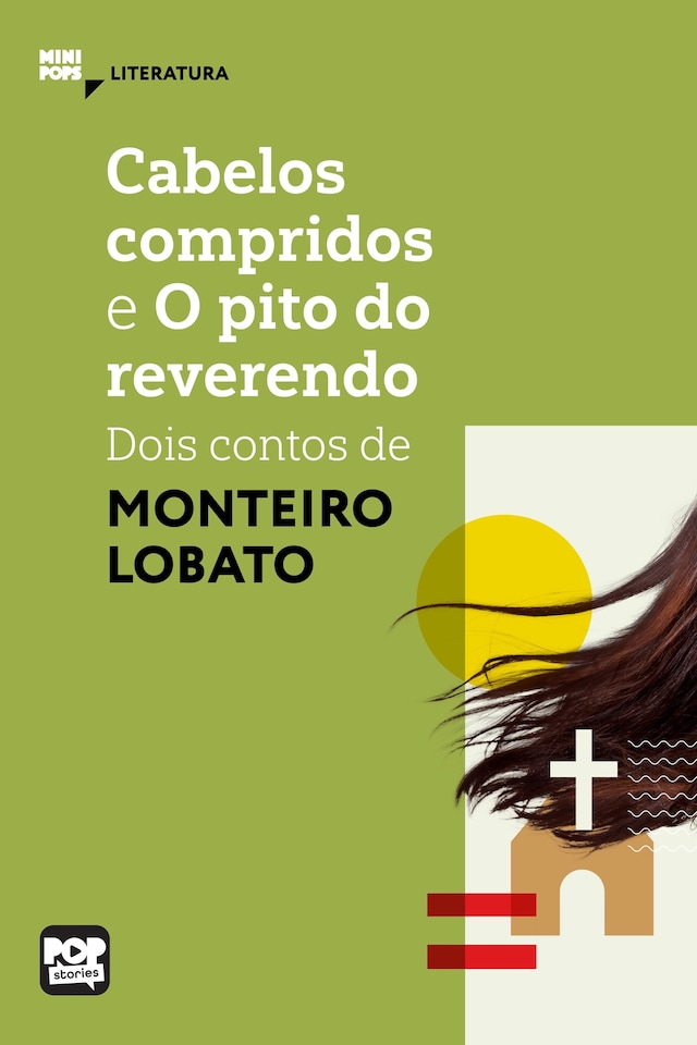 Portada de libro para Cabelos compridos e O pito do reverendo: Dois contos de Monteiro Lobato
