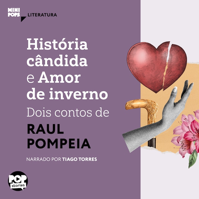 Kirjankansi teokselle História cândida e Amor de inverno: dois contos de Raul Pompeia