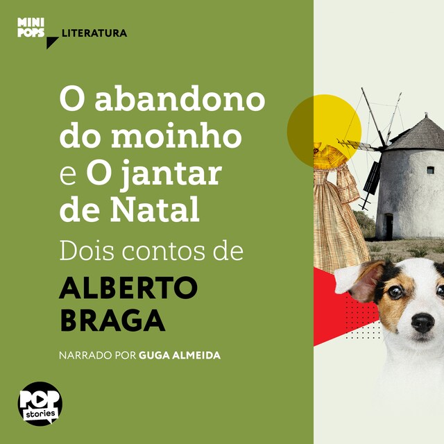 Okładka książki dla O abandono do moinho e O jantar de Natal: dois contos de Alberto Braga