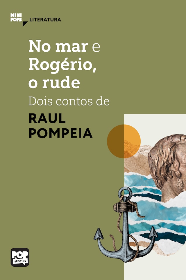 Copertina del libro per No mar e Rogério, o rude - dois contos de Raul Pompéia